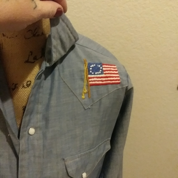 SOLD Sears Vintage USA Western Shirt - Picture 4 of 8